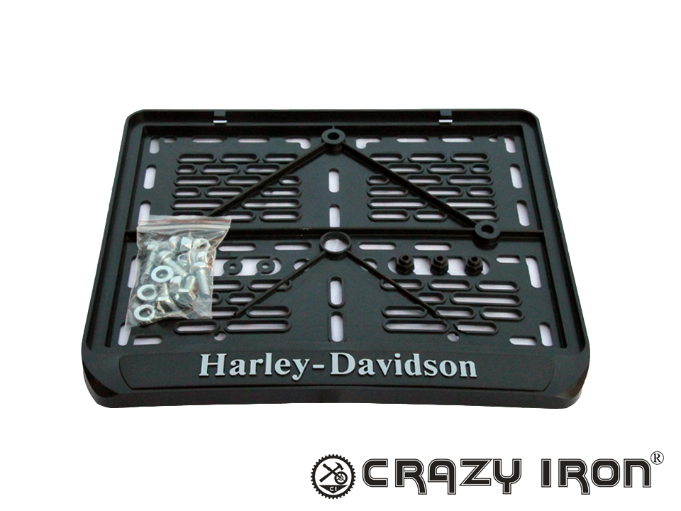 Купить запчасть CRAZY IRON - 5521 Рамка крепления номерного знака HARLEY DAVIDSON