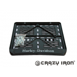 Купить запчасть CRAZY IRON - 5521 Рамка крепления номерного знака HARLEY DAVIDSON