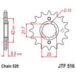 Купить запчасть JT - JTF51616 