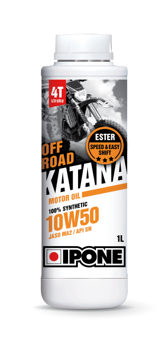 Купить запчасть IPONE - 800015 4T Off Road Katana 10w50 100% Synthetic (1л)