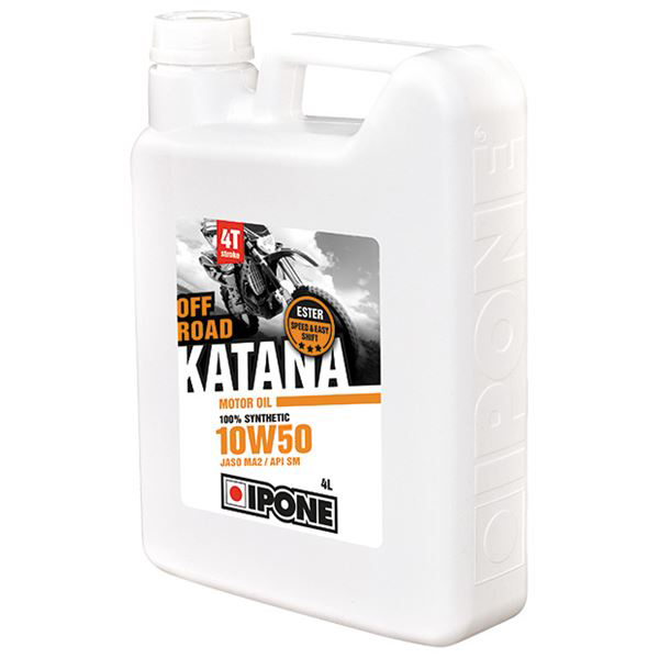 Купить запчасть IPONE - 800016 4T Off Road Katana 10w50 100% Synthetic (4л)