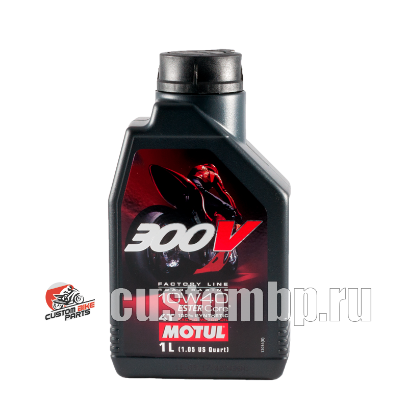 Купить запчасть MOTUL - 104118 MOTUL EC 300V 4T FL ROAD RACING 10W-40 (1л.)