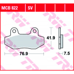 Купить запчасть TRW - MCB822 